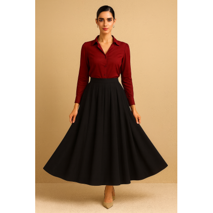 Free Size Black Skirt