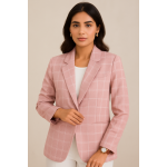 Blush pink women’s blazer
