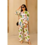 Tropical Leaf Printed Coord Set