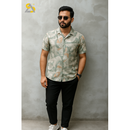 men’s half sleeve shirt