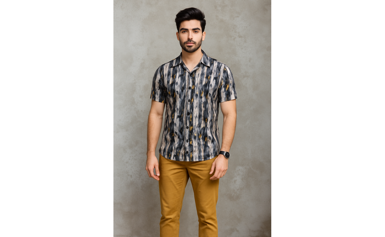 men’s half sleeve shirt